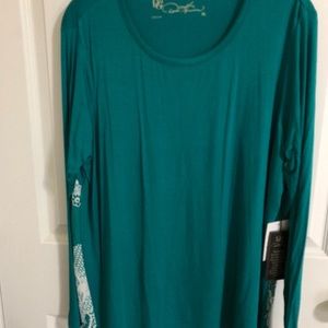 DG2 Dianne Gilman Long Sleeved Top